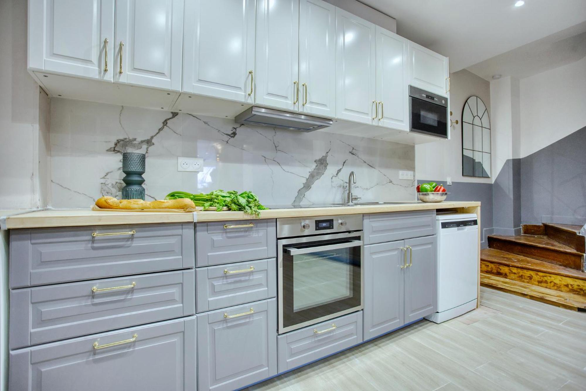 Elegant Triplex In Paris - Ideal For 10 - Aircon 外观 照片