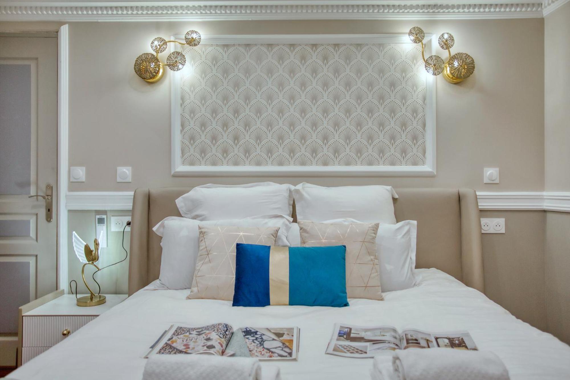 Elegant Triplex In Paris - Ideal For 10 - Aircon 外观 照片